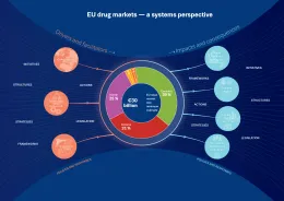 Conceptual overview of the EU drug markets ecosystem