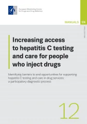 cover of increasing access to hepatitis C testing and care for people who inject drugs