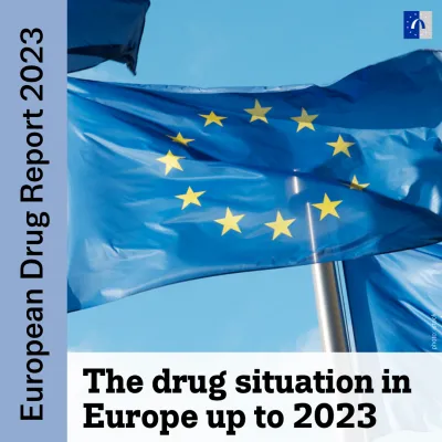 Cover of the European Drug Report 2023 commentary