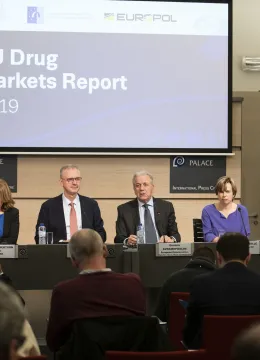 Press conference of the EU Drug Markets Report 2019