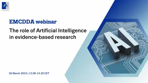 Starting slide of the webinar on the role of Ai in evidence-based research