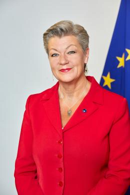 Ylva Johansson, European Commissioner Migration and Home Affairs