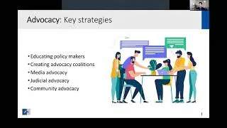 Screenshot of a presentation from the EMCDDA webinar on prevention