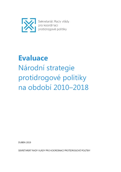 Thumbnail of the document Evaluation of Czechia's National Drug Policy Strategy 2010–2018.pdf