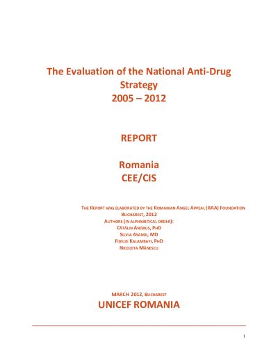Thumbnail of the document RAAF (2013) Evaluation of the National Anti-Drug Strategy 2005 – 2012.pdf